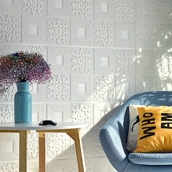 3D Sutirštės Lipnios Sienos Lipdukai Spalvinga Vandeniui Gyvenimo Kambario, Miegamasis Dekoro lipni Tapetai Namų Decorat