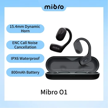 Belaidės Ausinės Mibro O1 Ausinės Bluetooth IPX6 Sporto Vandeniui Ausinių Open Ear Ausinės Su Mikrofonu Už Xiaomi Phone