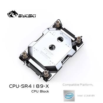 Bykski CPU-SR4189-X, CPU Water Block Naudoti su Intel LGA 4189, Visi Metalinis Skysčio Aušinimo Blokas Serverio Debesų Kompiuterijos Microwaterway