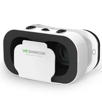 VR SHINECON VR Akiniai Universalus Virtualios Realybės Akinių Mobilieji Žaidimai 360 HD Filmus Suderinama su 4.7-6.53