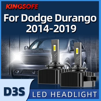 KINGSOFE D3S 6000K Led Žibintų Lemputės Automobilių Šviesos 40000LM Žibintai Dodge Durango 2014 m. 2015 m. 2016 m. 2017 m. 2018 m. 2019 m.