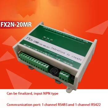 FX2N-20MR vidaus PLC pramonės kontrolės valdybos reliniai išėjimai programuojamos valdytojas RS485 dvipusis analoginis kiekis