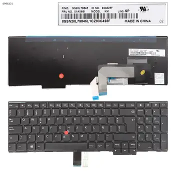 SP Nešiojamojo kompiuterio Klaviatūra IBM ThinkPad E531 T540 E540 L540 L560 L570 T550 T560 P50s W540 W541 W550 W550s JUODA su point stick