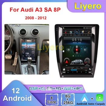 Liyero Automobilio Radijo Audi A3 SA 8P 2008-2012 m. CarPlay 