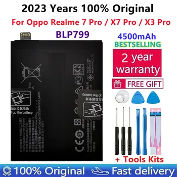 Originalus Naujas BLP799 4500mAh Telefono Bateriją, Skirta KOLEGA Realme X7 X3 7 Pro Realme7 Pro RMX2170 RMX2121 RMX2111 Baterijos