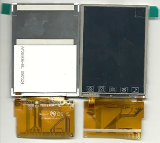 2.8 colių 37PIN TFT LCD Ekranas R61505V Ratai IC 8/16 bitų Sąsaja