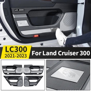 Automobilių Durų Apsauginis Dangtelis Garsiakalbio Dangtelis 2021 2022 2023 Toyota Land Cruiser 300 LC300 FJ300 Interjeras Atnaujintas Priedai