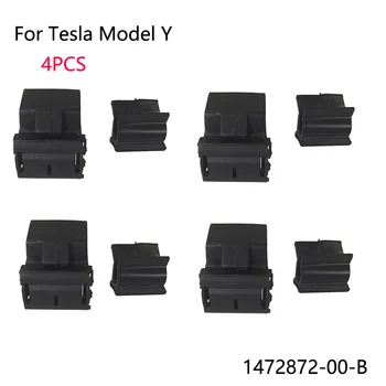 Užtikrinti Saugų Įrenginio su 4x Bamperio Lauke Sagtis Gaubtu bagažo skyriaus Įrašą Suderinama su Tesla Model Y 20 21