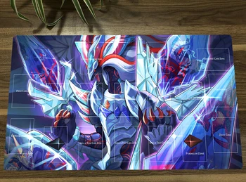 YuGiOh Mirrorjade į Iceblade Dragon TCG Kilimėlis, Prekybos Kortų Žaidimas, Mat CCG Playmat Stalas Stalas Kilimėlis Kilimėlis Pelės Mygtukai 60x35cm
