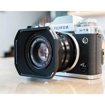 CNC Aliuminio Lydinio Fotoaparato Objektyvo Gaubtą, 35 mm 23 mm Saulė Pavėsyje, kad Fuji Fujifilm XF 35mm F2 R WR 43mm Objektyvo Filtras